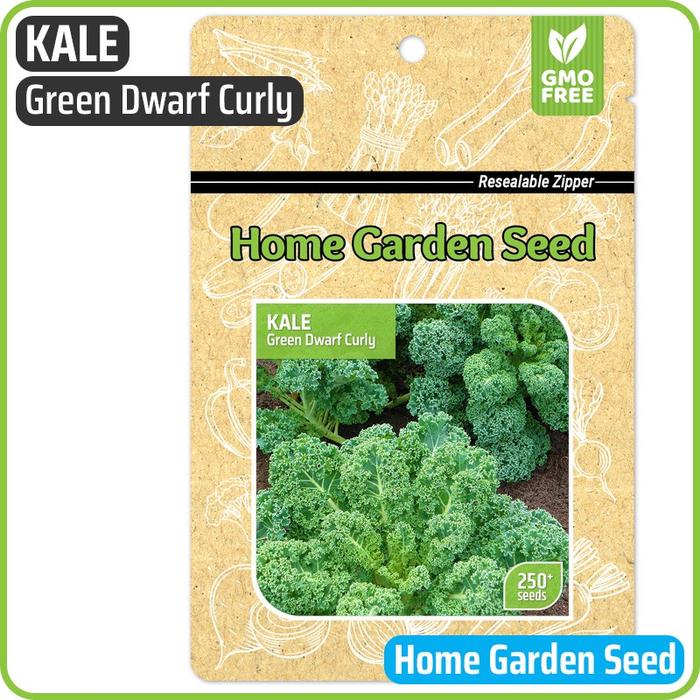 Benih Bibit Sayuran Kale Keriting GREEN DWARF CURLY utk Hidroponik, Organik, Aquaponik