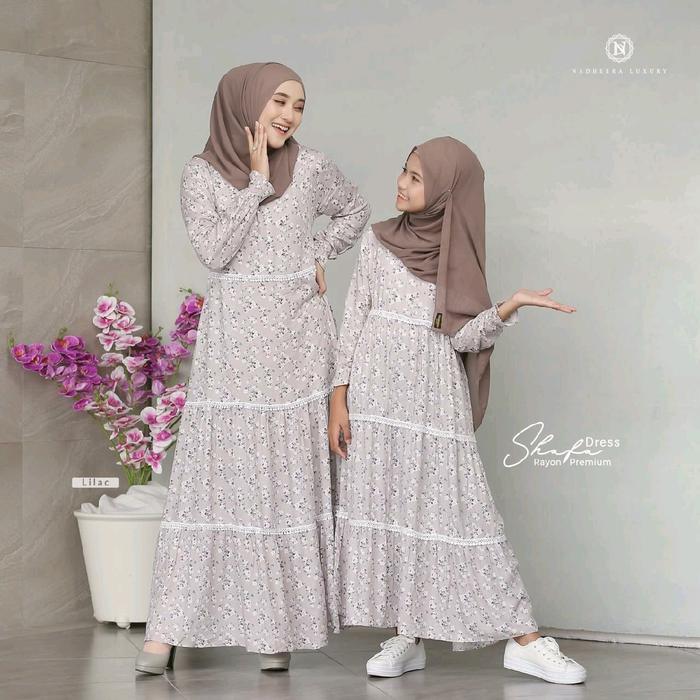 SHAFA DRESS BY NADHEERA LUXURY NEW