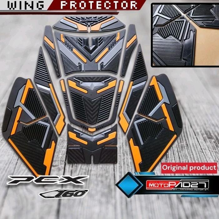Tankpad Pcx 160 Tankpad Pcx 160 Full set 2023 Deckpad Honda Pcx 160 2021-2022