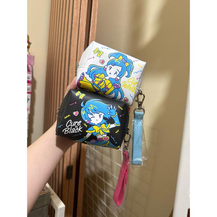 Pretty Cure Futari wa precure Maxheart cure black & cure White Pouch