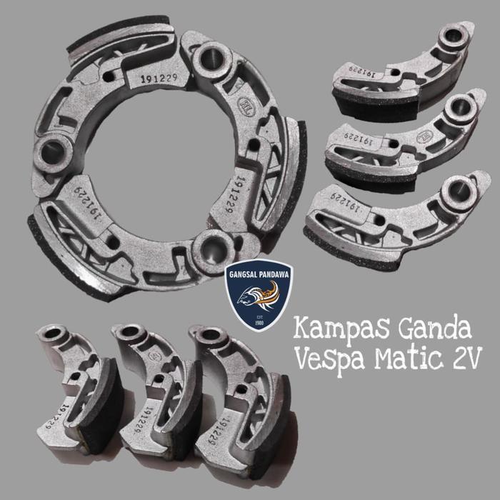 Kampas Ganda Vespa Matic 2V #Gratisongkir