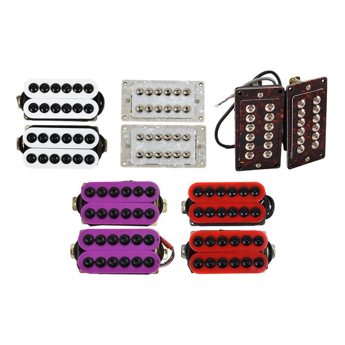 2 Buah Gitar Pickup Humbucker Tahan Lama Gitar Neck Bridge