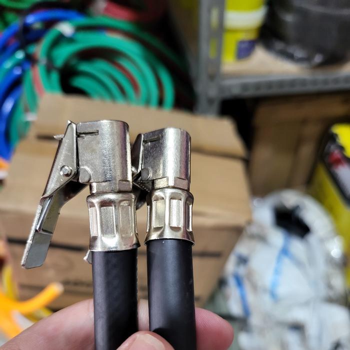 LIPPRO SELANG PENGISI ANGIN BAN 30 CM SELANG TIRE INFLATOR AIR CHUCK