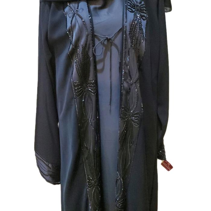 abaya hitam original tarim