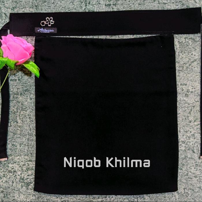 Niqob khilma by Aniezza collection temboro cadar purdah tutup muka
