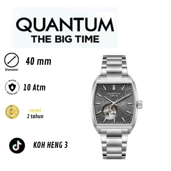 Quantum The Big Time Koh Heng 3 Jam Tangan Pria 40mm 10Atm Tahan Air Resmi 2 Tahun Garansi