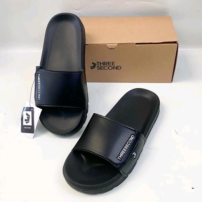 Fazza Sandal Slop 3SECOND GENJI Original Model Unisex Sendal Slide Pria dan Wanita Sendal Karet Shoe