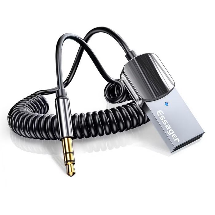 Aux Bluetooth Penerima Bluetooth Mobil Usb Ke Pemancar Bluetooth Mobil 3,5 Mm Untuk Adaptor Audio Bl