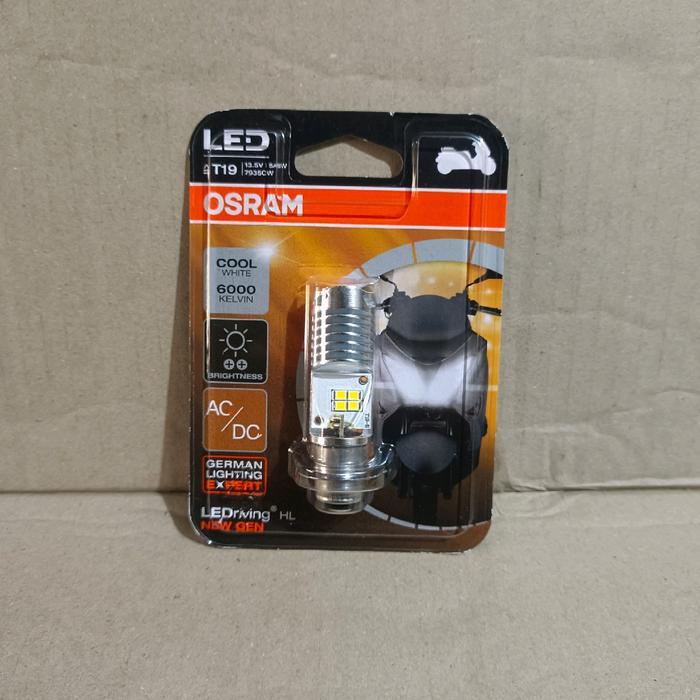 lampu depan led osram putih vario 125 beat satria mio bebek bohlam led osram putih
