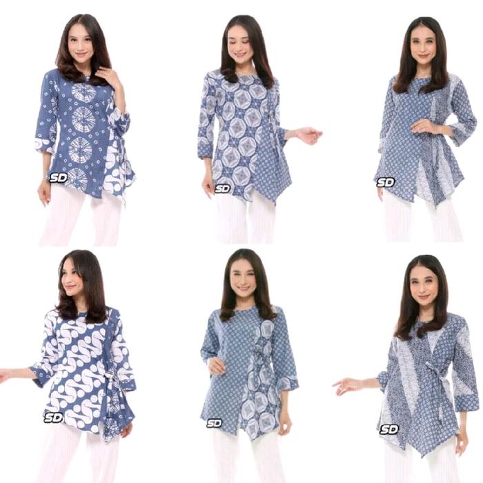 Atasan Ziyan Kebaya Batik Wanita Kekinian Baju Kantor & Kuliah