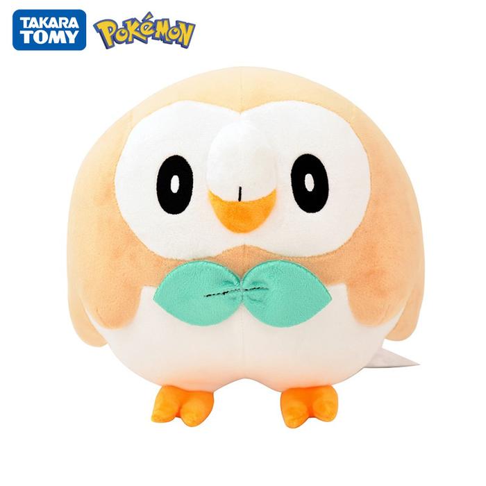 Original 21cm Pokemon Rowlet モクロー plush toy cute cartoon Pikachu
