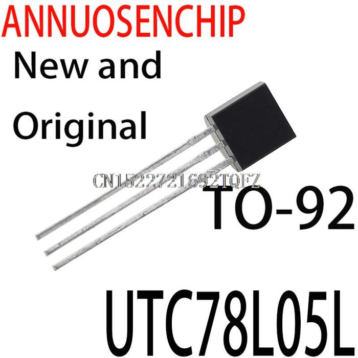 100PCS New and Original 78L05 78L05L  TO-92 UTC78L05L