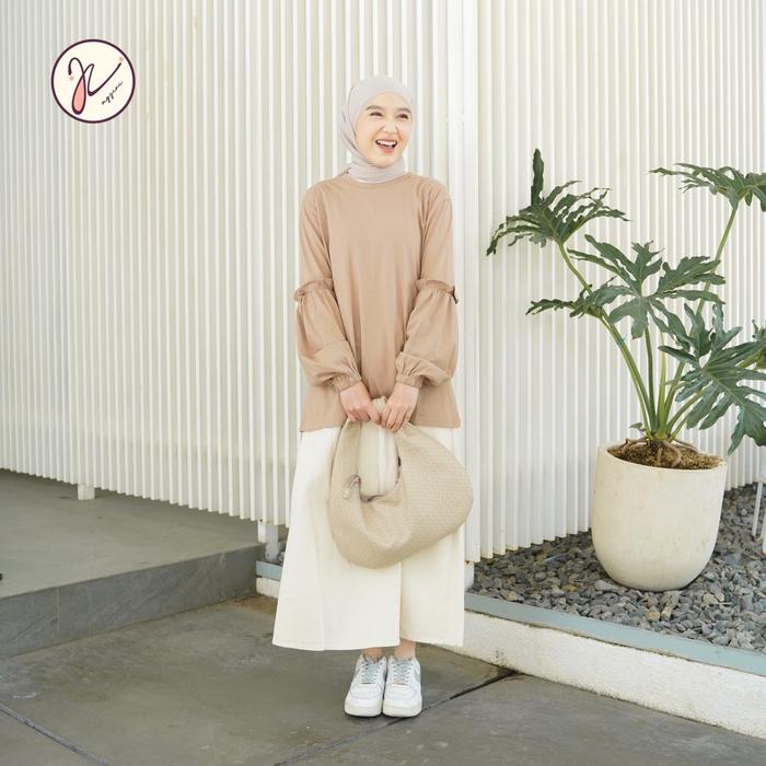 MYJIVI - ALENA BLOUSE COTTON COMBED 100% COTTON