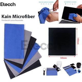 Kain Microfiber Pembersih Lensa Kacamata 145mm Tanpa Sabun Lembut & Tidak Merusak Layar 3 Kali Lebih