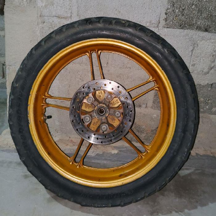 velg set ban Motorcycle belakang standar mx king 150 v1 ori copotan