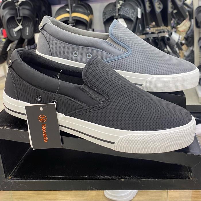 NEVADA SEPATU SNEAKERS SLIP ON PRIA ORI MATAHARI