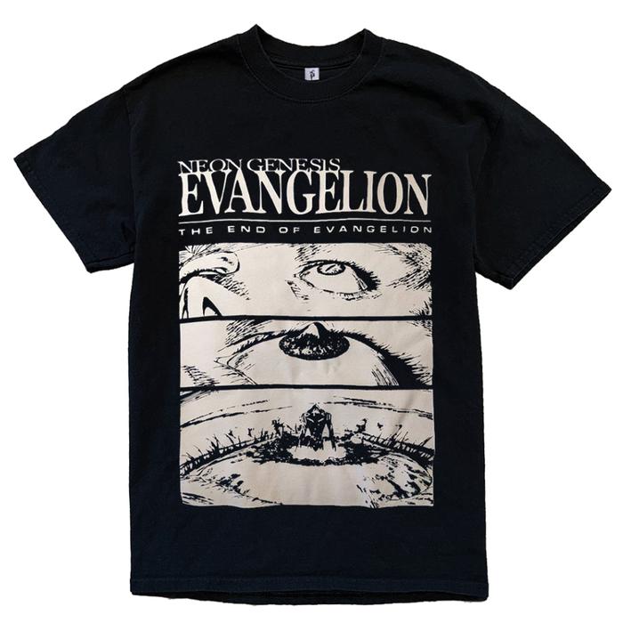 [COD]KAOS ANIME NEON GENESIS EVANGELION - TSHIRT VINTAGE COTTON COMBED