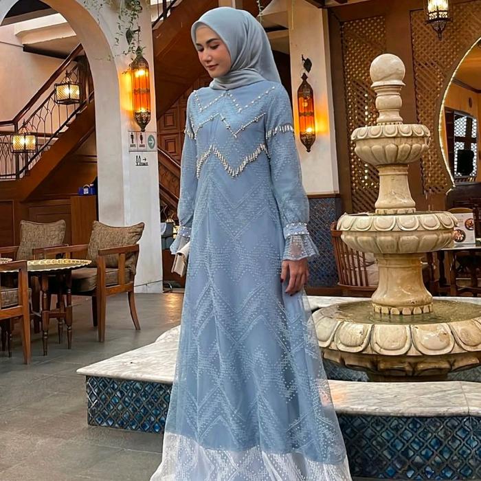RUNA DRESS BY JAVINA OFFICIAL  /  GAMIS RUNAA JAVINA /  RUNA LUXURY DRESS ORIGINAL JAVINA /  GAMIS P
