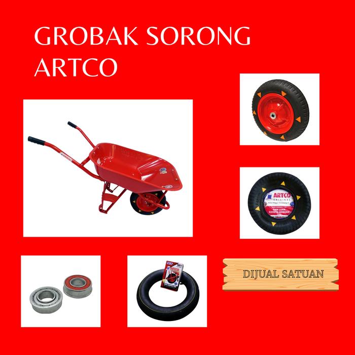 GEROBAK SORONG ARTCO GEROBAK BANGUNAN MERAH