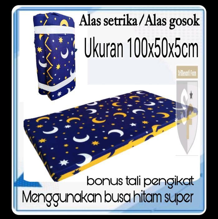 Alas setrika 5cm(PAKAI TALI).Busa hitam Alas setrika.Alas setrika busa.Alas gosok.Alas setrika paka