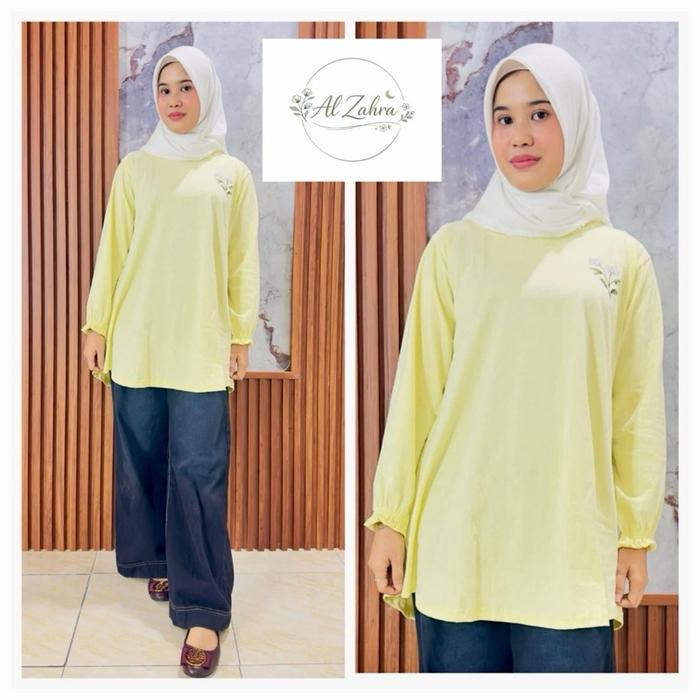 ATASAN KAOS TUNIK WANITA Al Zahra ORIGINAL