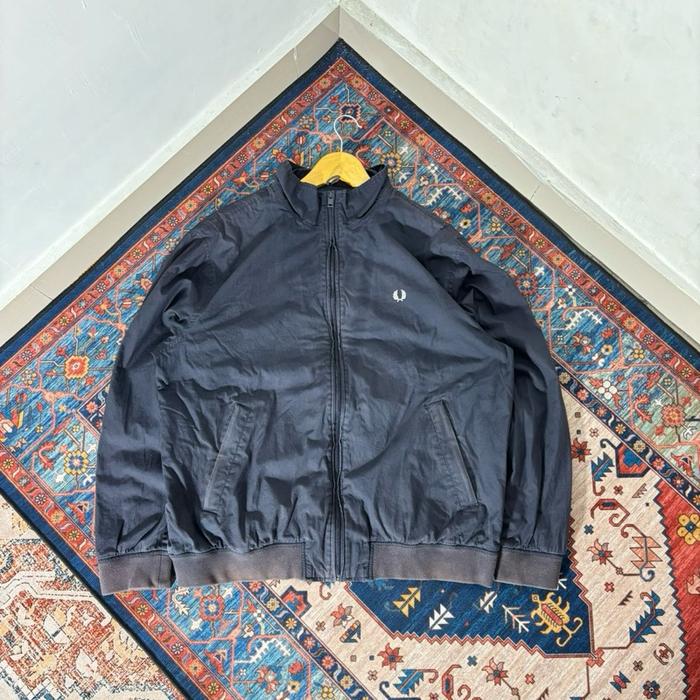 JAKET FRED PERRY NAVY SECOND