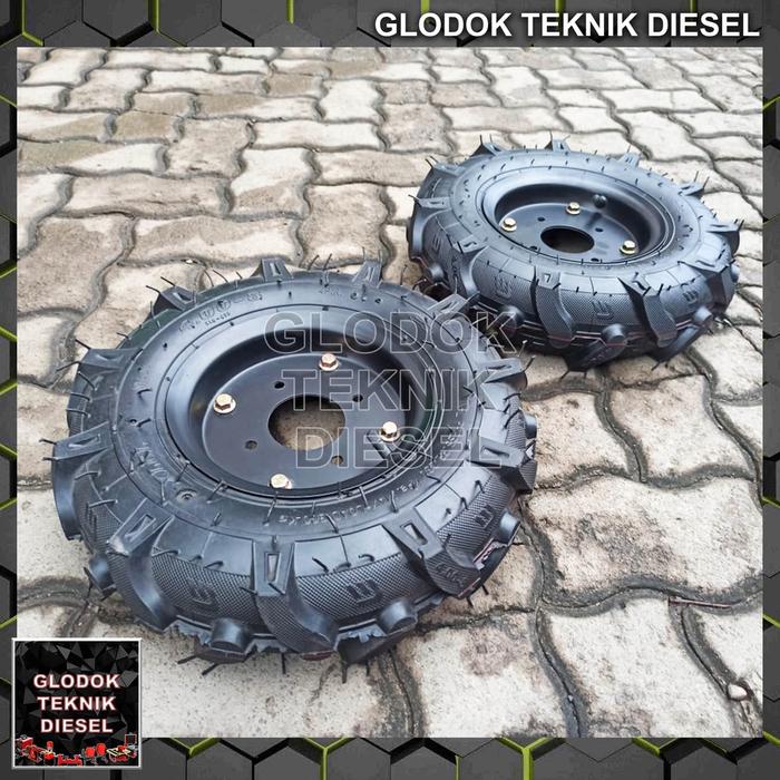 Roda Karet Mesin Traktor Bajak Sawah Cultivator Machine Tire MATSUMOTO ORIGINAL