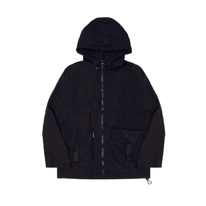 Jacket Outdoor BLOODS ACTV ARCADIA BLACK ORIGINAL..!!! Jaket Pria Parasut Sport
