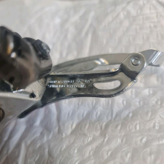 Shimano Nos Fd stx Retro Vintage Japan Clamp bawah 28.6 Tarikankabel  atas Baru Original Japan TAD17