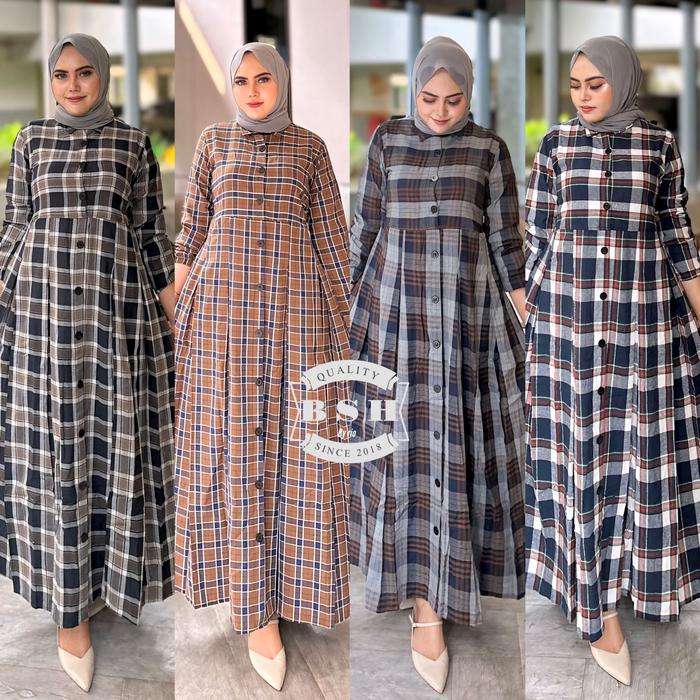 Alifa New Dress Flanel BSH BY RIO
