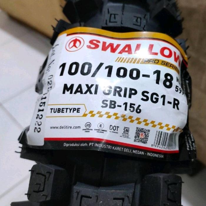 Ban Trail CRF Swallow Maxigrip 100/100-18 Tubetype