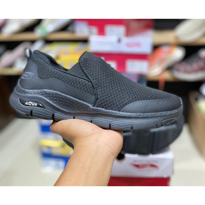 Original Skchars Arch Fit-Banlin 232043 Bbk Pria Size 45(29Cm)(1) Made In China
