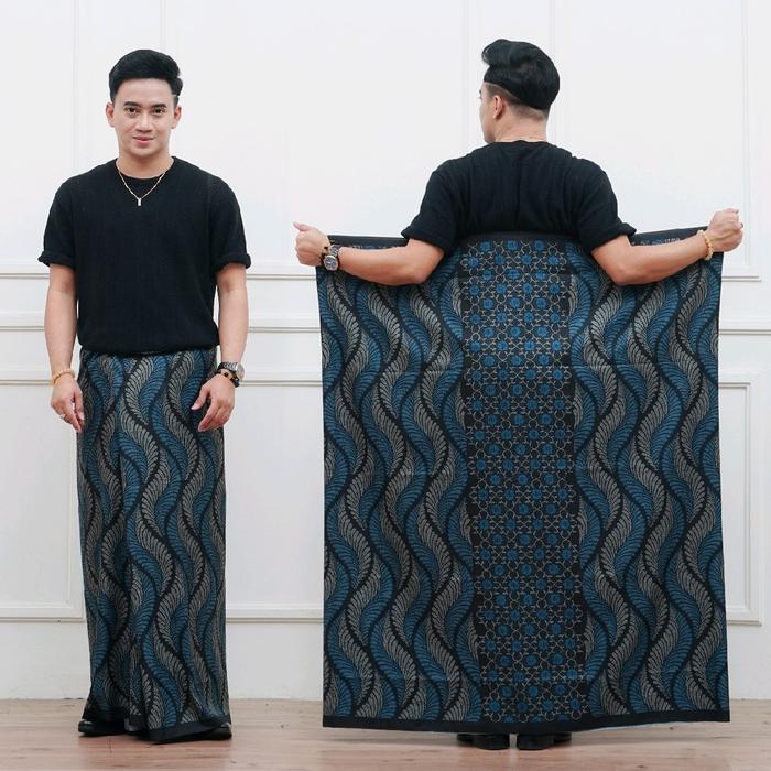 Yazid Bustomi 23 Sarung Batik Pria Sarung Batik Gus Iqdam Muslim Santri Dewasa Katun Motif Pekalong