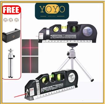 Fixit Level Penggaris Laser Waterpass Meteran Laser Meteran Laser Alat Pengukur Kemiringan Waterpass
