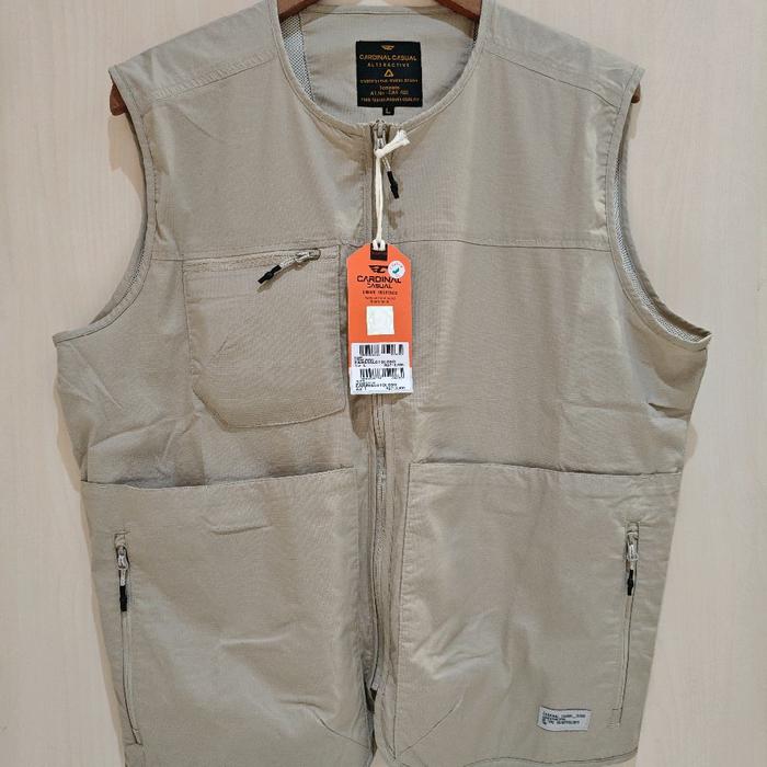 Rompi Cardinal Pria Regular Fit Vest ERL0010.05D