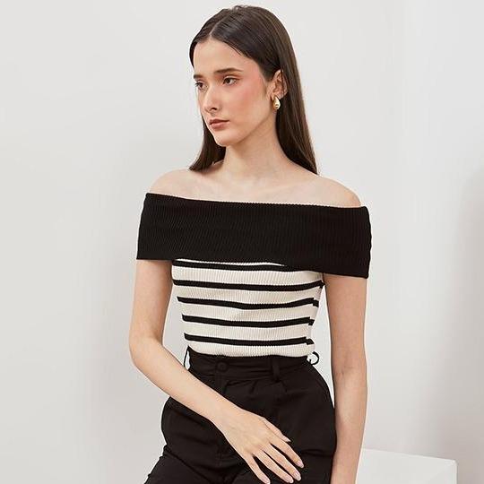 Issy Top - Masty Studio | Sabrina Top | Knit Top | Off Shoulder Top