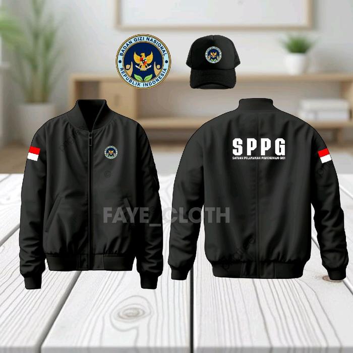 JAKET BOOMBER SPPG / JAKET SPPG / JAKET MBG