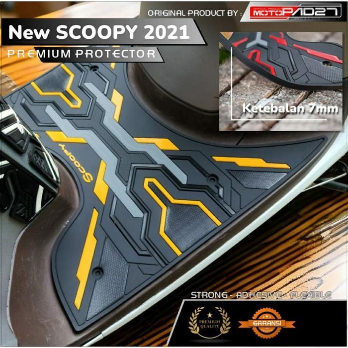 Karpet Scoopy 2020-2023 Pijakan kaki Scoopy 2020-2024 Bordes Scoopy 2020-2024 Rubber Motif