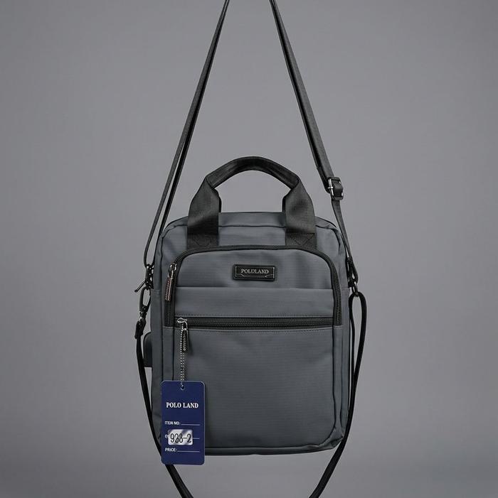 Italy Bags - Tas Slempang Polo Land Pria Multifungsi Premium Waterproof Casual Kerja Travel