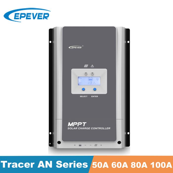 EPEVER Tracer AN Serie MPPT 50A 60A 80A 100A 12V 24V 36V 48V Auto
