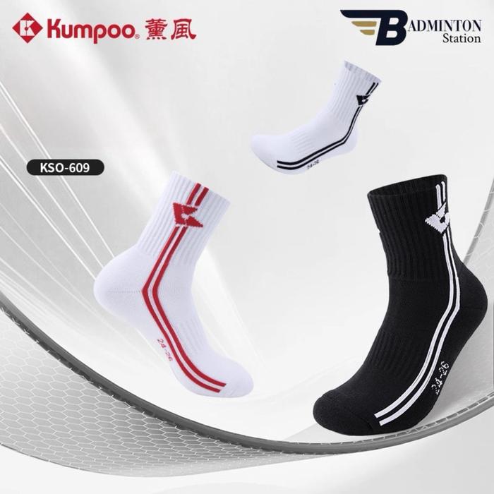 KAOS KAKI BADMINTON KUMPOO KSO 609 | KUMPOO KSO 609 BADMINTON SOCKS UNISEX