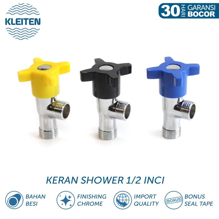 Kran Shower - Keran Shower - Stop Kran Cabang 1 - Keran Toilet - Keran Closet Kloset - Stop Kran Ceb