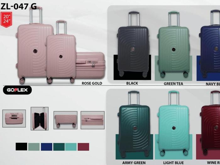 KOPER 20 INCH CABIN SIZE GOFLEX 047 FULL WARNA KUNCI TANAM