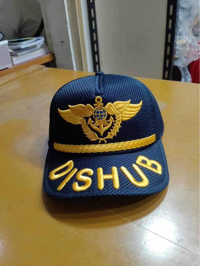 TOPI LOGO DISHUB- Topi Jaring Logo Dishub