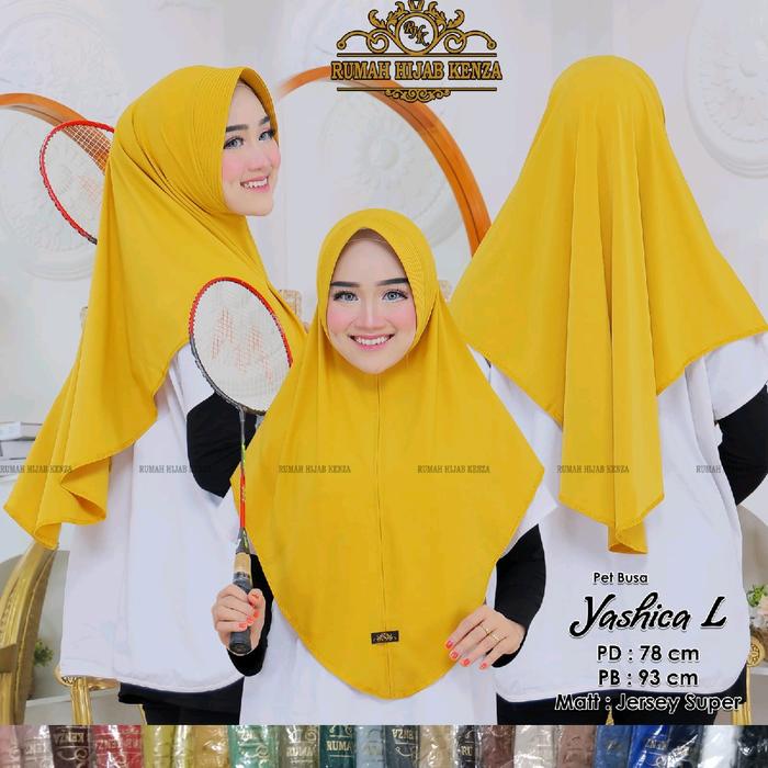 hijab sporty yashica polos L