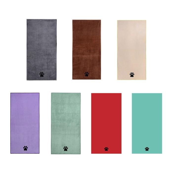 Dog Bath Towel Pet Drying Towel Absorbent Bath Towel Pet Drying Towel