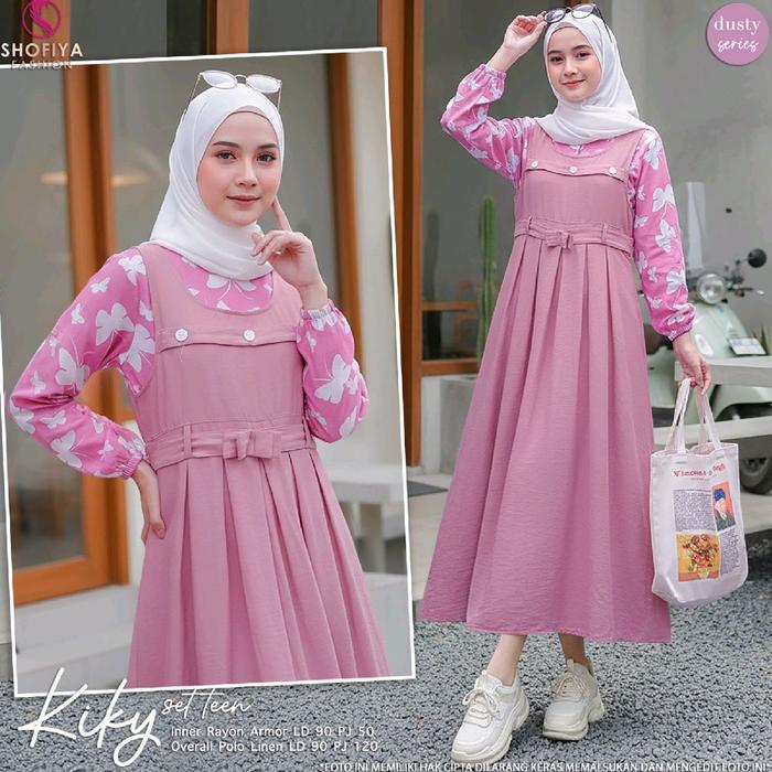 Kiky Set Teen Inner+Overall