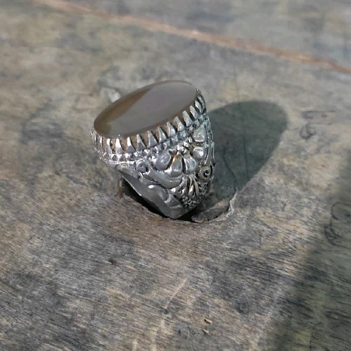 cincin/batu akik/cincin emban ukir