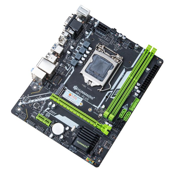 HUANANZHI H81 PLUS Motherboard Micro ATX LGA1150 Intel H81 DDR3 M.2 NVMe