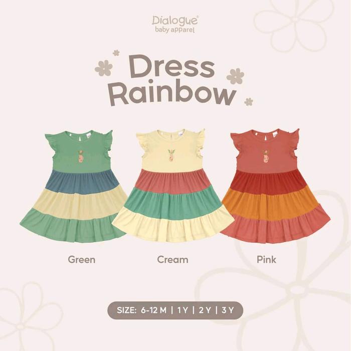 DRESS RAINBOW DIALOGUE BABY